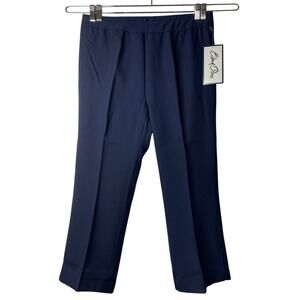Bend‎ Over Pull On Chino Trouser Pants Navy Blue Size 14W New